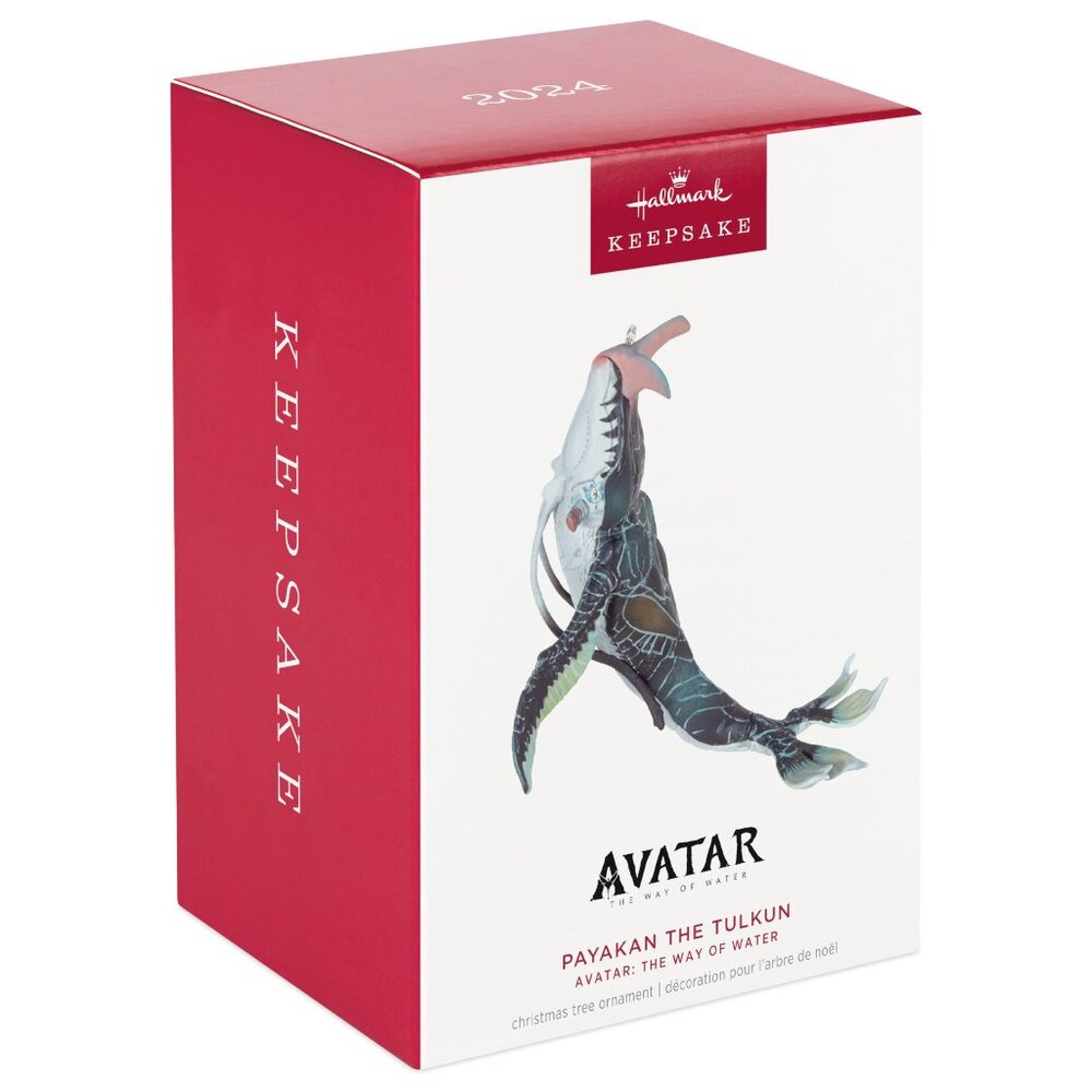 New! Avatar Payakan the Tulkun Hallmark Keepsake Christmas Ornament 2024